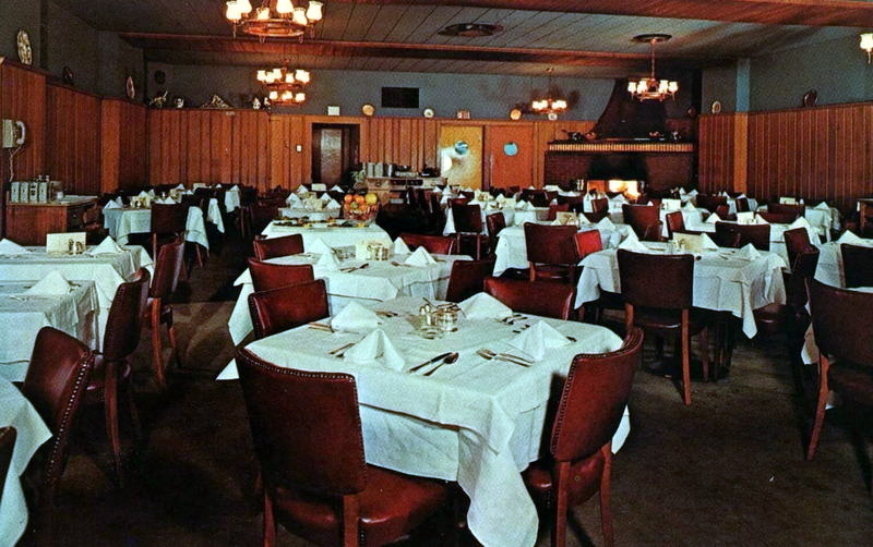 Marios Restaurant - Postcard (newer photo)